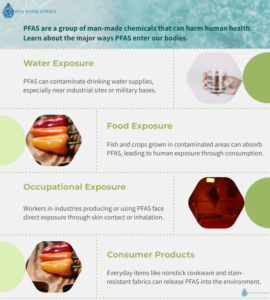 how pfas enter the body